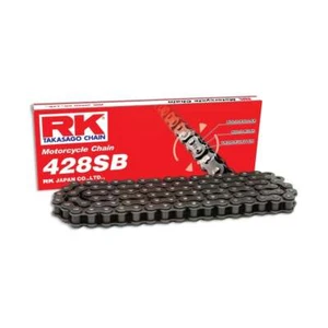 RK Chain For Yamaha DT100 76-80 428 SB 110 Links - Picture 1 of 1