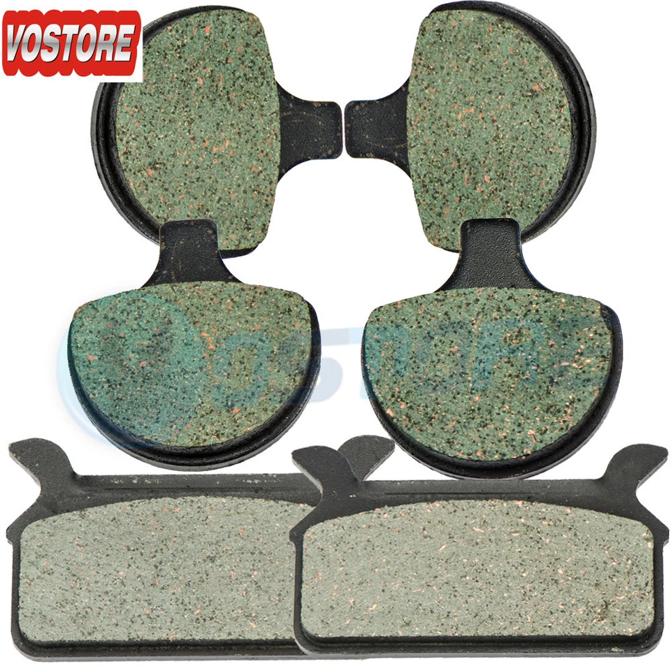 Front + Rear Brake Pads Fits Harley Davidson Flhtc Electra Glide Classic 84-99 - Image 1 of 1