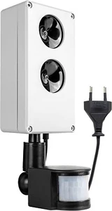 Ultraschall E250 Tiervertreiber Mardervertreiber Profi Bewegungsmelder 2000m2 - Bild 1 von 7