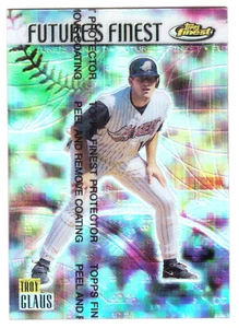 1999 TOPPS FINEST #FF2 TROY GLAUS FUTURE'S FINEST #305/500 - Picture 1 of 1