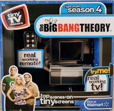 Big Bang Theory Edition Collectible TV Classics Clips From Season 4 NIB - Image 1 of 4