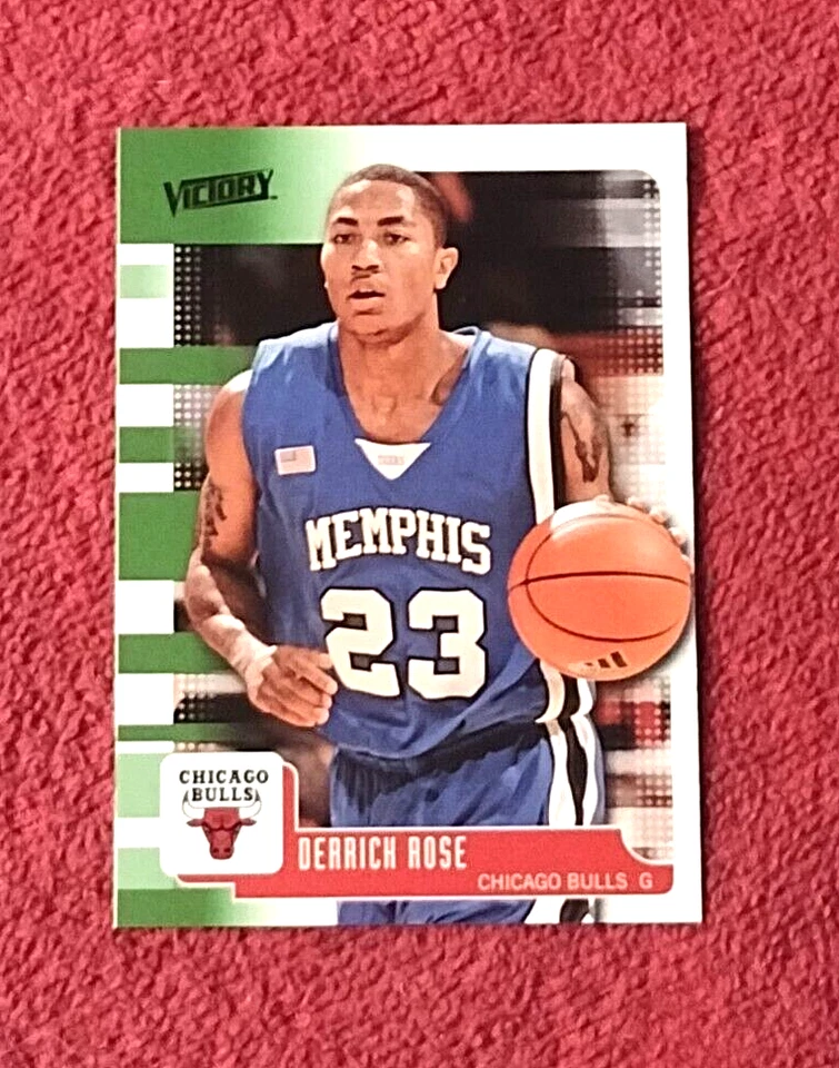 DERRICK ROSE BULLS MEMPHIS 2008-09 UPPER DECK MVP VICTORY RC #61 (K1) - Image 1 of 1