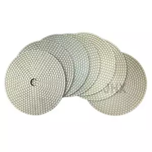 7" JHX Dry Diamond Polishing Pads - Picture 1 of 9