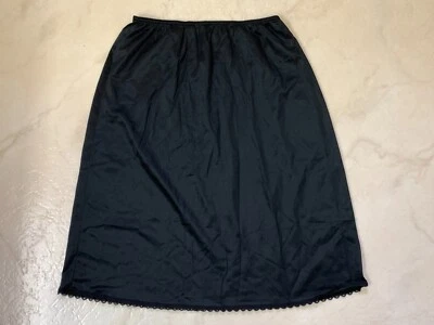 Medio Slip Vintage Sears Nylon Talla XL 36" Negro Hecho en Costa Rica Foto 1 de 4