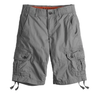 Boy Urban Pipelin MaxFlex Ripstop Cargo Shorts Castle Rock EU81X908R Sz.10 - Picture 1 of 4