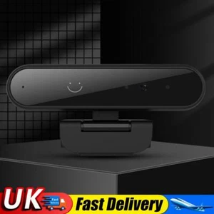 Facial Recognition USB Webcam Built-in Microphone for Windows 10/11 (2MP 1080P) - Afbeelding 1 van 11