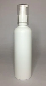Empty 250ml Boston bottles With White Cream Pump Dispenser Head *ANY AMOUNT* - Picture 1 of 2