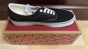 Size 7 - VANS Era Black White - VN000EWZBLK - Picture 1 of 6