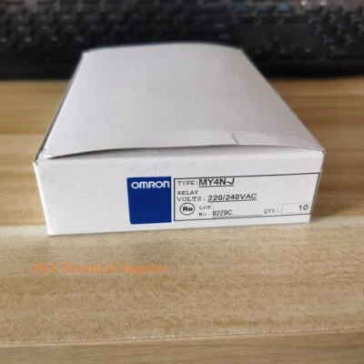 MY4NJ 10PCS New in Box Omron Relays MY4N-J 220/240VAC Fast Shipping - Image 1 of 4