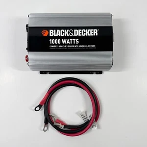 Black & Decker 1000w Power Converter VEC049DCB NEW!  w/ Cables - Picture 1 of 10