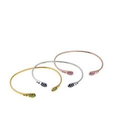 HSN Rarities 1.08 ctw Multi Gemstone Set of 3 Bangle Bracelets SOLD OUT