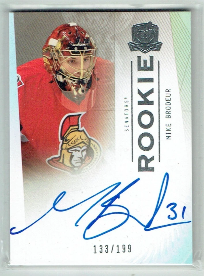 09-10 UD Upper Deck The Cup  Mike Brodeur  /199  Rookie  Auto - Image 1 of 1