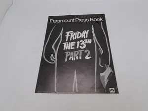 FRIDAY THE 13TH PART 2 PARAMOUNT PRESS BOOK 1981 - Picture 1 of 5