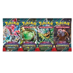 Pokemon Crepuscolo Mascherato bustina pacchetto pack Ita Sealed Set x4 pacchetti - Photo 1 sur 1