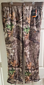 NEW - Men's XL Realtree EDGE Camo Hunting SCENT CONTROL PANTS - Picture 1 of 7