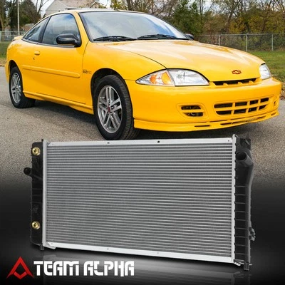 Radiador de repuesto de fábrica de aluminio para Chevy Cavalier/Sunfire 2.2 2002-2005 Foto 1 de 4