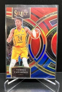 2024 #184 Tamika Catchings Select WNBA Fiebre Prizms Rojo y Azul/399 - Imagen 1 de 3