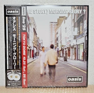 Oasis Morning Glory White Color Vinyl 2LP Record Japan Limited Obi Fedex DHL - Picture 1 of 3