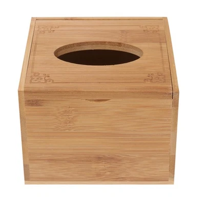 Tissue Cube Box Cover Rectangular Kitchen Holder Bathroom Facial - Image 1 of 4