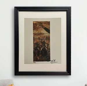 Salvador Dalí Original Hand-signed Lithograph with COA & Appraisal of $3,500 USD - Picture 1 of 13