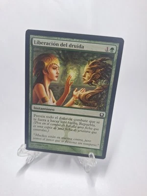 MTG, SPANISH, Druid's Deliverance Return to Ravnica 123/274 Regular Common,LP - Image 1 of 2