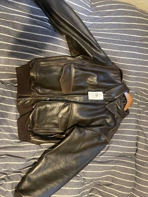 COCKPITUSA A-2 Leather Jacket XL(LL) Z2011A - Image 1 of 4