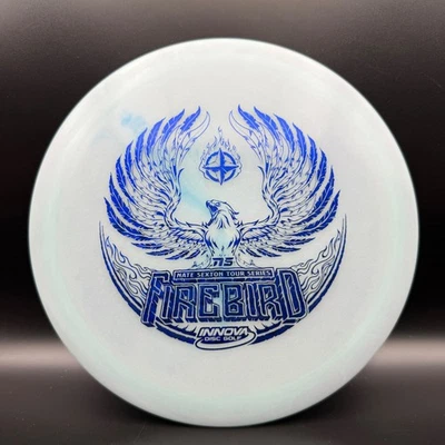 Firebird | Nate Sexton Glow Champion 2021 Tour Series Innova Fairway Driver Disc - Image 1 of 3