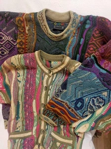 Coogi Sweater Cardigan Pair List cg.409 - Picture 1 of 24