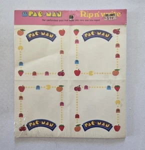 Bloc de notas perforado Pac-Man Rip n'Write de colección de Pic'n'Save, 34 hojas, hecho en EE. UU. - Imagen 1 de 4