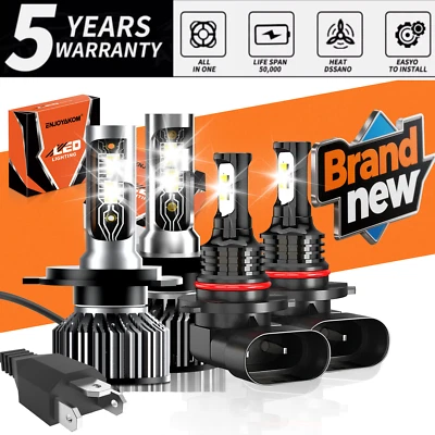 Kit de faros antiniebla LED haz alto y bajo 6500K para Toyota Solara 1999-2001 Foto 1 de 4