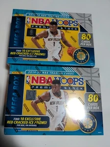 2019-20 Panini NBA Hoops Premium Stock Mega Box-Target Exclusive Sealed Lot of 2 - Picture 1 of 1