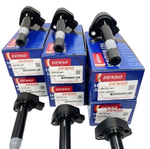 NEW DENSO Ignition Coils For 1999-2011 Honda Acura 3.0L 3.2 3.5 3.7L, 099700-061 - Picture 1 of 9