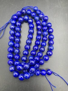 664 Carats Top Class 10-11mm Round Beads Strings Lot Of 2 Pieces. - Picture 1 of 8