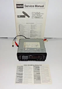 CLARION CAL 1000, COLLEGAMENTO AUDIO CELLULARE, UNITÀ PRINCIPALE ++, - MODULO MANUALE NON INCLUSO - Foto 1 di 9