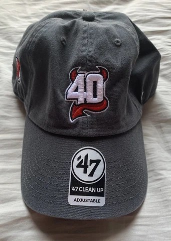 NJ NEW JERSEY DEVILS 40th ANNIVERSARY ADJUSTABLE HAT CAP NWT RARE SOLD OUT ‘47 Cover