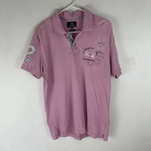 La Martina Polo Homme Paris Polo De Paris Size XL Slim Fit - Picture 1 of 7