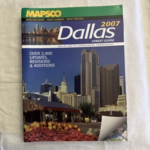 MAPSCO 2007 DALLAS STREET GUIDE *Excellent Condition* - Picture 1 of 5