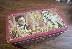 1995 Elvis Presley Películas Doradas Serie 3 Impresiones Metálicas Juego de Cartas Coleccionista - Imagen 1 de 9