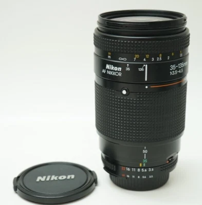 Nikon Nikkor AF Macro 35-135mm f/3.5-4.5 Zoom Lens Full Frame From Japan - Image 1 of 4