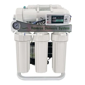 9 Stufen 800 GPD Umkehrosmose Wasser Filter Anlage directflow Biophotonen LCD - Bild 1 von 9