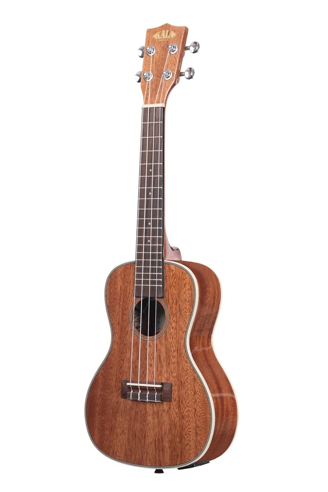 Kala KA-CGE Concert Gloss Mahogany Acoustic-Electric Ukulele - Image 1 of 4