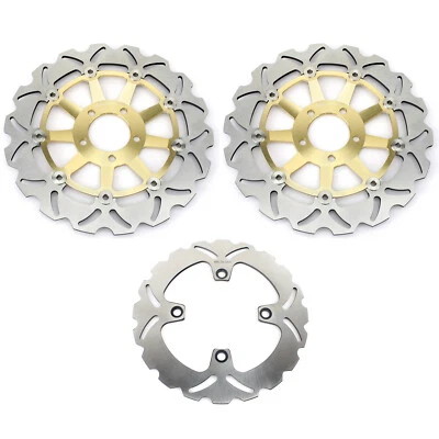 Discos de rotores de freno delanteros traseros para ZR7 ZR7S 99-05 ZZR600E 93-07 ZR550 1990-1999 Foto 1 de 4