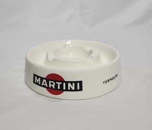 Vintage Martini Wermut Aschenbecher rund Made by Ragout Maastricht in Holland. 6 zoll - Bild 1 von 8