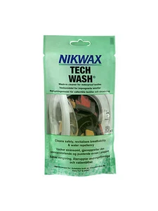 NIKWAX TECH WASH TÉCNICO LAVADO EN LIMPIADOR PARA TEXTILES IMPERMEABLES 100ML - Imagen 1 de 8