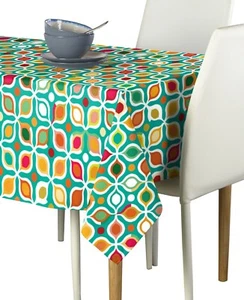 Geometric Floral Signature Tablecloths - Assorted Sizes! - Picture 1 of 1