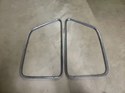 Juego #2 de molduras interiores de acero inoxidable para camioneta Chevy GMC 1947-1950 1949 Foto 1 de 4