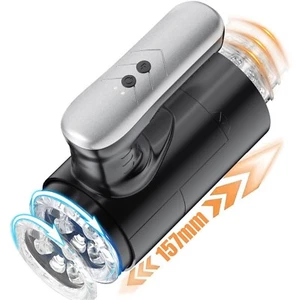 Male Masturbater Automatic Open-end Thrusting Cup Penis Stroker Sex Toys For Men - Picture 1 of 6