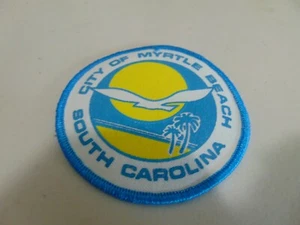 PATCH CITY OF MYRTLE BEACH SOUTH CAROLINA 3 INCHES ROUND - Picture 1 of 1