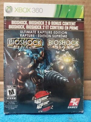 BioShock : Ultimate Rapture Edition (Microsoft Xbox 360, 2013) Brand New. - Imagem 1 de 4