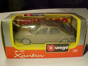 Citroen Xantia Burago Bburago 1996 4 pulgadas 4 pulgadas diecast como nuevo en caja - Imagen 1 de 8